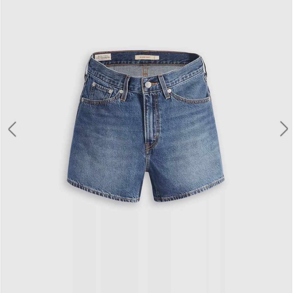 Levi’s 80’s Mom Shorts Classic Blue Denim High-Rise Shorts